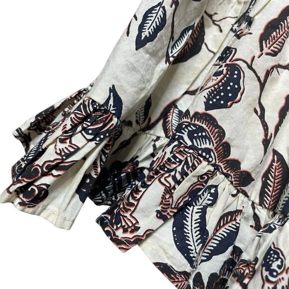 HOUSE OF HARLOW Ozzie Floral Puff Sleeve Dress Size XS - Picture 6 of 8